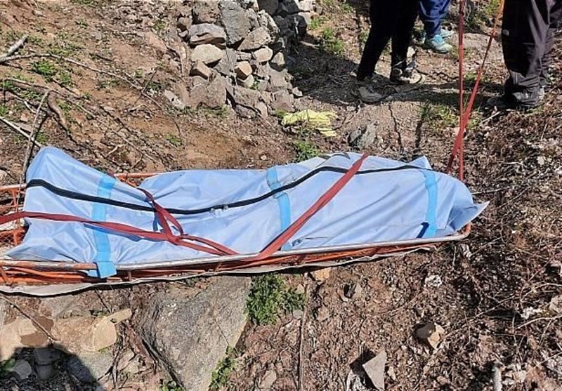 سقوط مرگبار کوهنورد در جاده سولقان + تصاویر