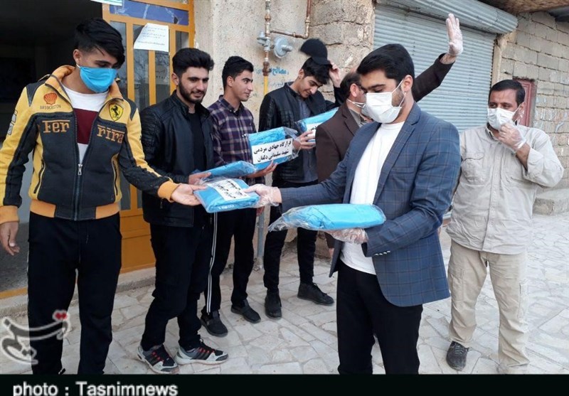 دلفان،كرونا،شهرستان،توزيع،قرارگاه،جهادي،مردمي،مبارزه،مواد،سل ...