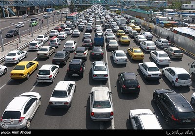  افزایش ۳۰ درصدی ترافیک تهران 