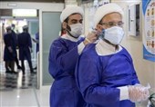 خدمت‌رسانی جهادگران به بیماران کرونایی در بیمارستان‌های زرند کرمان + فیلم