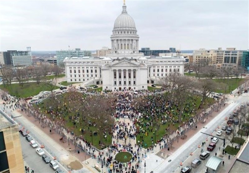 Hundreds Protest against Lockdown in Wisconsin as Coronavirus Cases Rise (+Video)