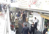 تهران| آتش‌سوزی در مجتمع تجاری معروف صادقیه