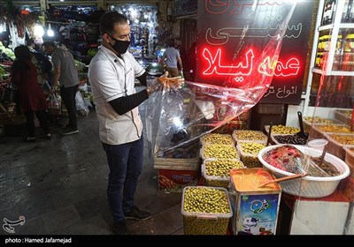رعایت کسبه تهران در طرح فاصله گذاری اجتماعی و نکات بهداشتی برای مقابله با کرونا