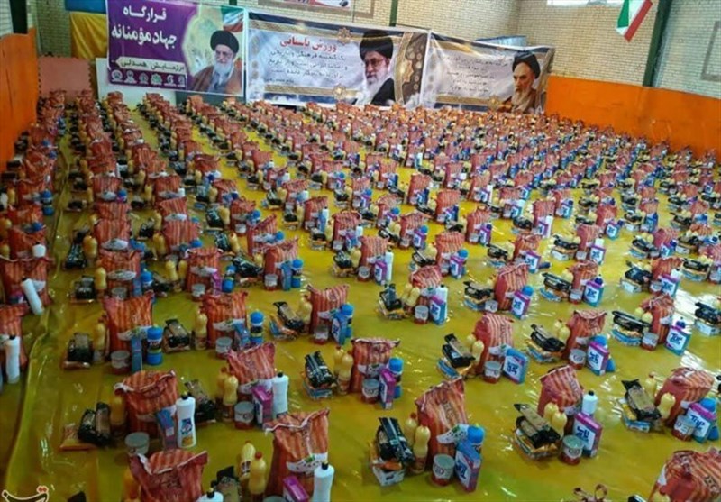توزیع 4 هزار بسته معیشتی توسط گروه جهادی جوادالائمه در استان البرز+تصاویر