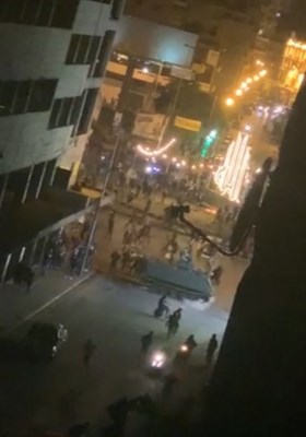درگیری شدید معترضان و نیروهای پلیس در شمال لبنان