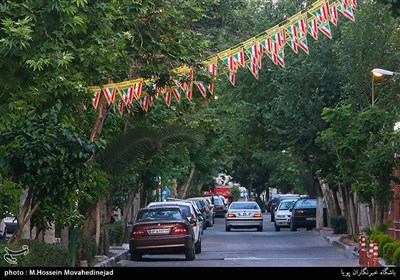 حال و هوای بهاری در شهر تهران