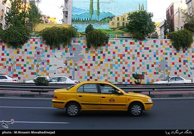 حال و هوای بهاری در شهر تهران