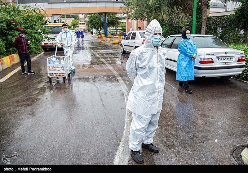 COVID Hospitalizations in Iran below 600