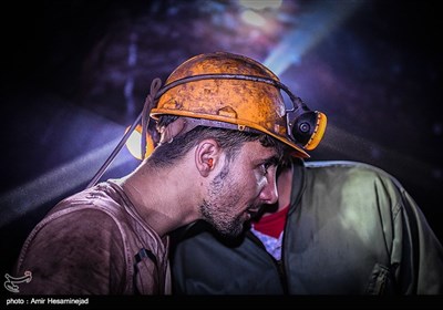 بمناسب روز کارگر / کارگران معدن منگنز ونارچ قم
