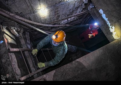 بمناسب روز کارگر / کارگران معدن منگنز ونارچ قم