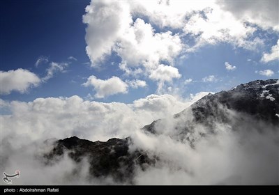 ابر و مه در کوهستان الوند