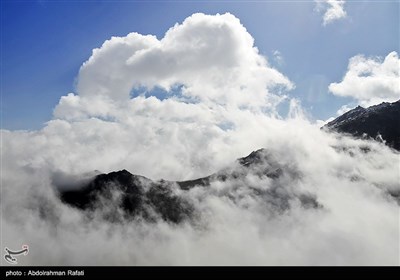 ابر و مه در کوهستان الوند