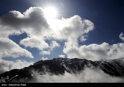 ابر و مه در کوهستان الوند