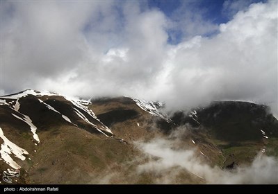 ابر و مه در کوهستان الوند