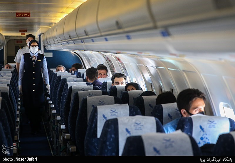 چهارمین گروه از هموطنان با پرواز فوق العاده از تاجیکستان به ایران بازگشتند