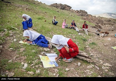 معلم فداکار روستای میرمینگه - کرمانشاه