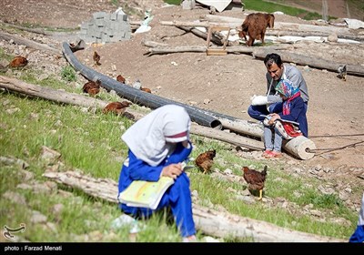 معلم فداکار روستای میرمینگه - کرمانشاه