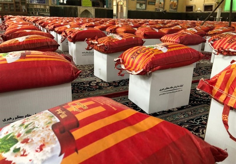 توزیع 4500 بسته معیشتی در سلماس در قالب «کمک مومنانه» به‌روایت تصویر
