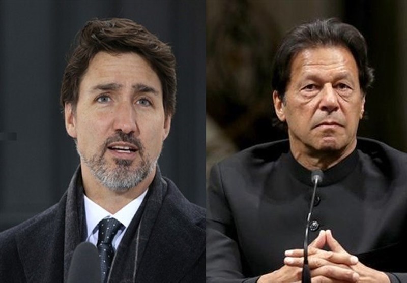 رایزنی تلفنی نخست وزیران پاکستان و کانادا پیرامون مشکلات ناشی از کرونا