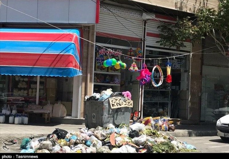 آذربایجان‌غربی|مشکل زباله پراکنی در میاندوآب به روایت تصویر