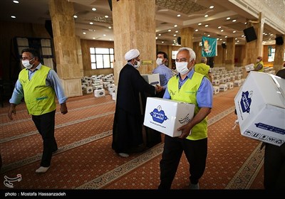 مرحله دوم رزمایش مواسات و همدلی در گلستان