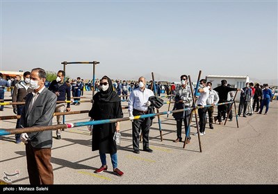 طرح غربالگری کارکنان و کارگران در کارخانه های اصفهان