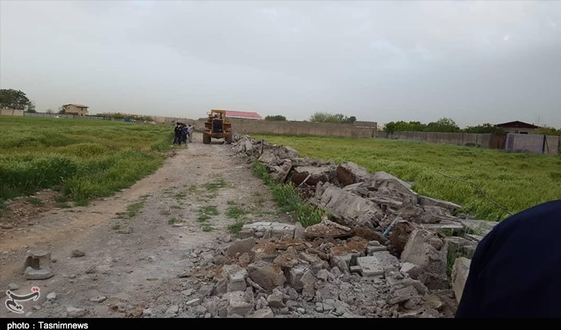 20 مورد ساخت‌وساز غیرمجاز در حمیدآباد شهرستان ری تخریب شد
