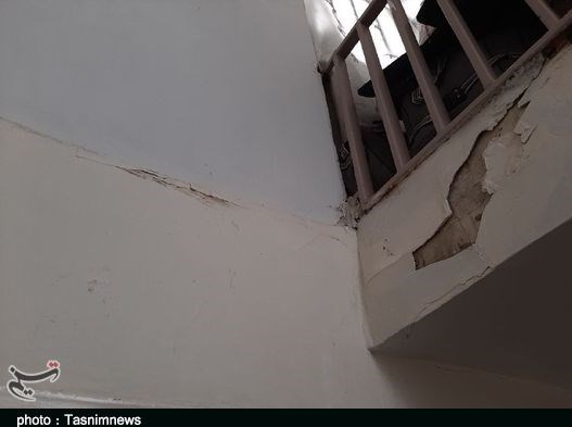 خسارت زلزله در خرم‌آباد به روایت تصویر