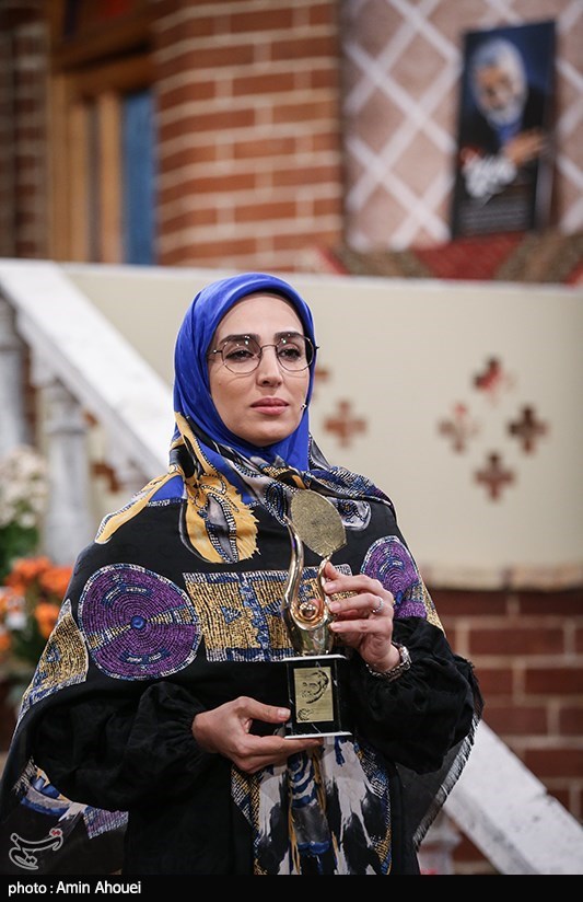 سوگل طهماسبی بازیگر مهمان برنامه جشن رمضان