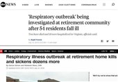 رسانه‌های آمریکا: بیماری کشنده ناشناس تنفسی یک سال قبل در این کشور شیوع یافته بود