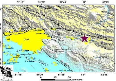  بیش از ۲.۵ میلیون تهرانی روی گسل‌های "مشا" و "شمال تهران" زندگی می‌کنند 