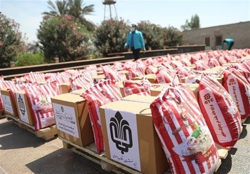 توزیع 4300 بسته غذایی میان نیازمندان مناطق محروم توسط هلدینگ بنیاد مستضعفان