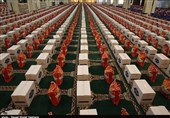 160 هزار پرس غذا و 8000 بسته معیشتی در پویش غدیر بین نیازمندان استان بوشهر توزیع شد