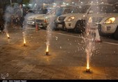 جشن خودرویی به‌مناسبت ولادت امام حسن مجتبی(ع) در قزوین به‌روایت تصویر