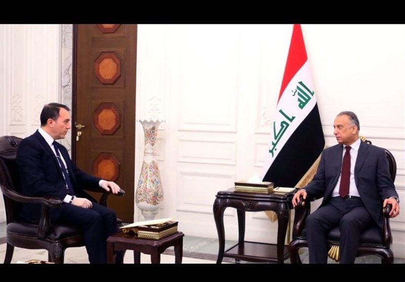 الکاظمی در دیدار سفیر ترکیه: خواهان توسعه روابط بغداد-آنکارا هستیم