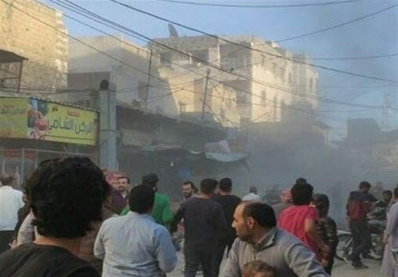 انفجار در مناطق تحت کنترل ترویست‌های تحت حمایت ترکیه در ریف حلب