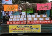 رزمایش کمک مومنانه با 6000 بسته معیشتی و بهداشتی در شهریار برگزار شد+تصاویر