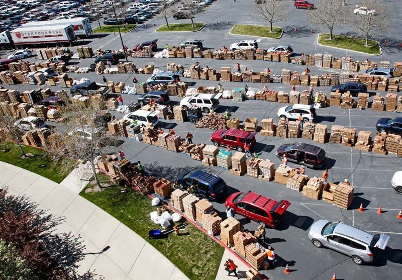 Thousands Line Up for Food Handouts in Massachusetts as amid Coronavirus Crisis (+Video)