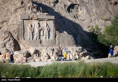 بازگشایی طاق بستان پس از شیوع کرونا - کرمانشاه