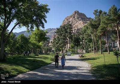 بازگشایی طاق بستان پس از شیوع کرونا - کرمانشاه