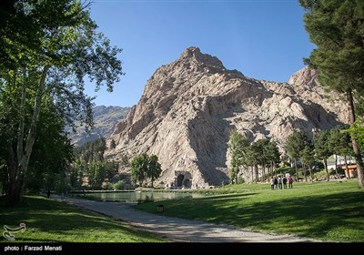 بازگشایی طاق بستان پس از شیوع کرونا - کرمانشاه