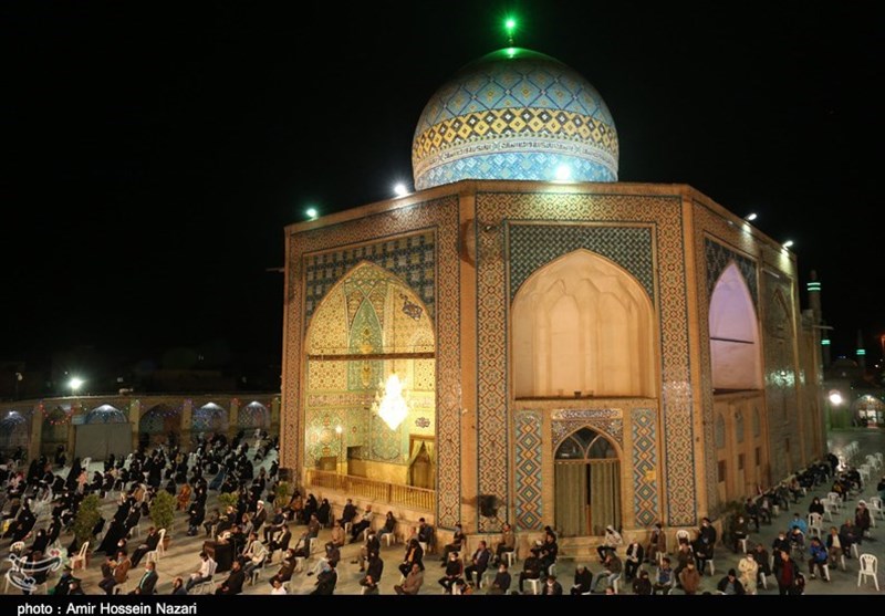 گزارش تصویری مراسم احیاء شب نوزدهم ماه مبارک رمضان در قزوین