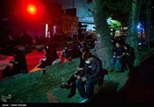 مراسم احیای شب بیست و یکم ماه رمضان در مسجد گیاهی