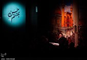 مراسم احیای شب بیست و یکم ماه رمضان در مسجد گیاهی