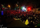 مراسم احیای شب بیست و یکم ماه رمضان در مسجد گیاهی