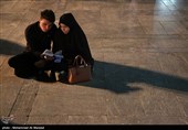 احیای شب بیست یکم ماه رمضان در جوار حرم مطهر حضرت معصومه(س)
