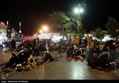احیای شب بیست یکم ماه رمضان در جوار حرم مطهر حضرت معصومه(س)