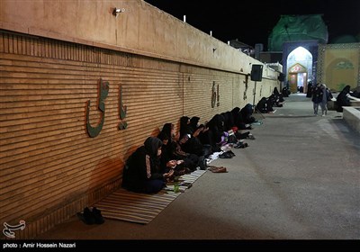 مراسم احیای شب بیست و یکم ماه رمضان در قزوین