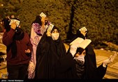 مراسم احیای شب بیست و یکم ماه رمضان در بهشت زهرا(س)