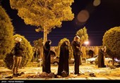 مراسم احیای شب بیست و یکم ماه رمضان در بهشت زهرا(س)
